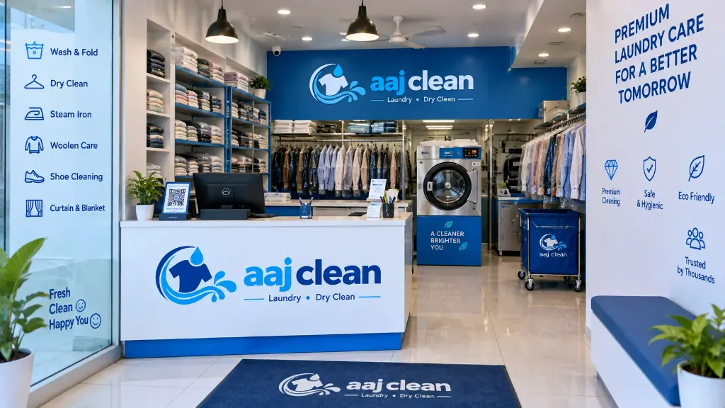 Aaj Clean Flagship Store & Processing Studio in Chattarpur, New Delhi